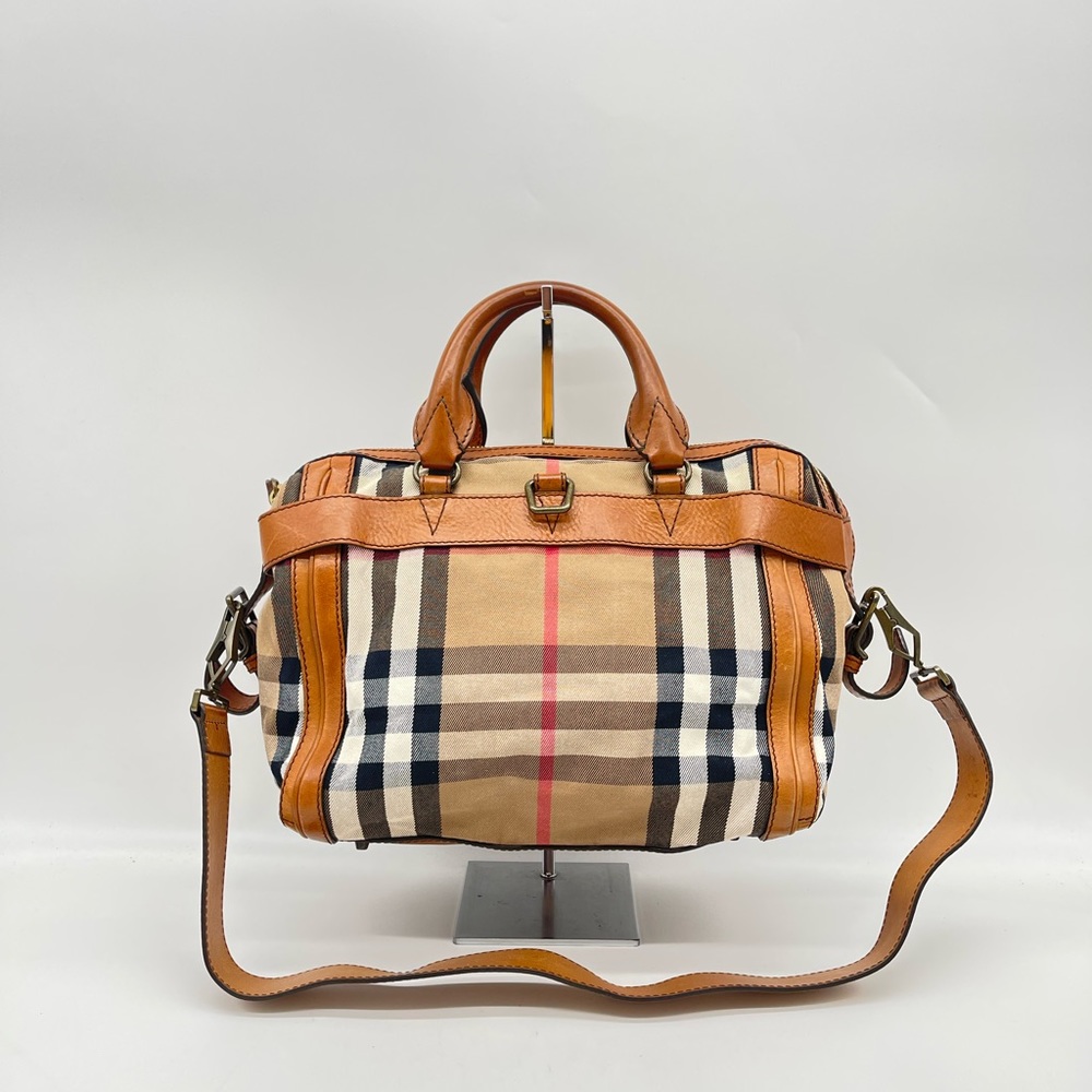 Burberry Signature Logo Shoulder Bag Crossbody